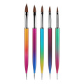 5 pcs/set Double Head Nail Art Nylon Painting Pen Nail Design Brush